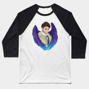 Castiel Winchester Baseball T-Shirt